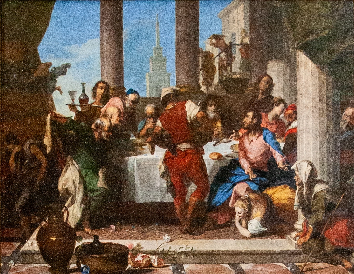 7-Cristo in casa di Simone - Alte Pinakothek, Monaco